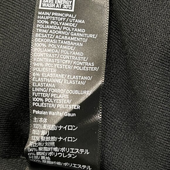 Sophisticated Topshop Black Lace Overlay Dress with Long Sleeves - Picture 5 of 6